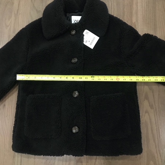💕LAST CHANCE Zara teddy faux-shearling jacket - Picture 8 of 8